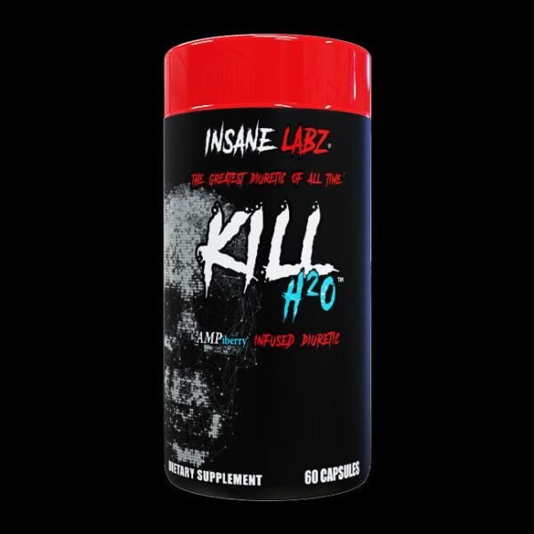 Insane Labz | KILL H2O | Extremely Potent Diuretic | 60 Capsules