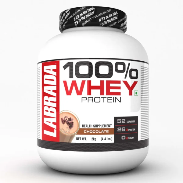 Labrada | 100% Whey Protein | Whey Protein Concentrate | 4.4 lbs (2 kg)