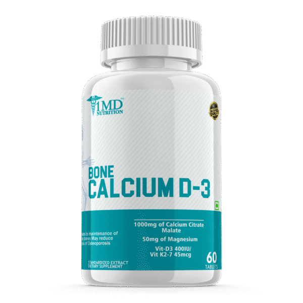 1MD Nutrition | BoneCalcium-D3 | 60 Tablets