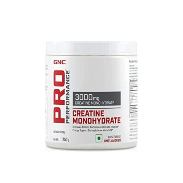 GNC | Creatine Monohydrate 3000 mg | powder | unflavored