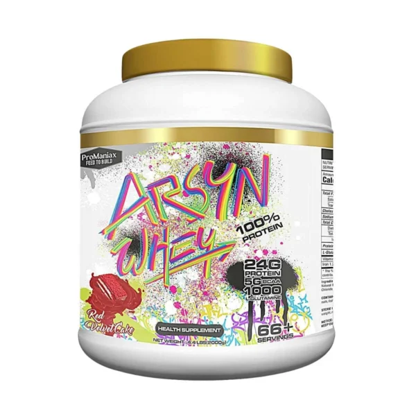 Promaniax | Arsyn whey Protein | 4.4 Lbs/ 2 Kg | 66 Servings