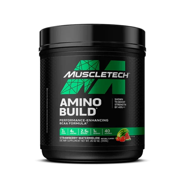 MuscleTech | Amino Build | Bcaa Formula | 40 Servings