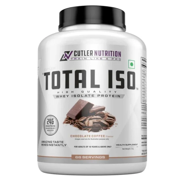 Cutler Nutrition | Total ISO | Whey Isolate Protein | 4.4Lbs / 2Kg