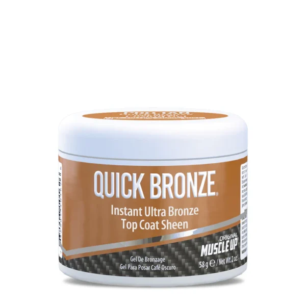 ProTan | Quick Bronze Top Coat Sheen | Dark Brown Posing Gel | 58gm / 2 oz.