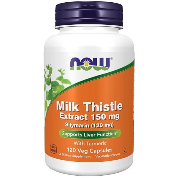 Now Foods | Milk Thistle 150mg | Support Liver Function | 120 Veg Capsules