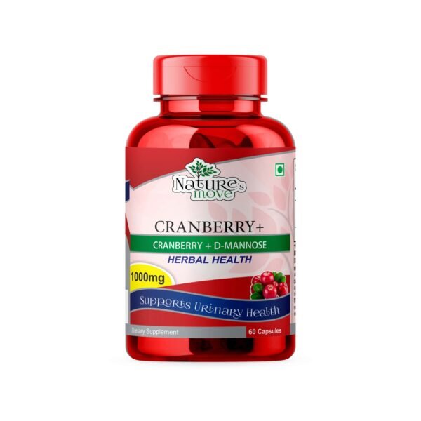 Cranberry+ | D-Mannose 1000mg | 60 Capsules