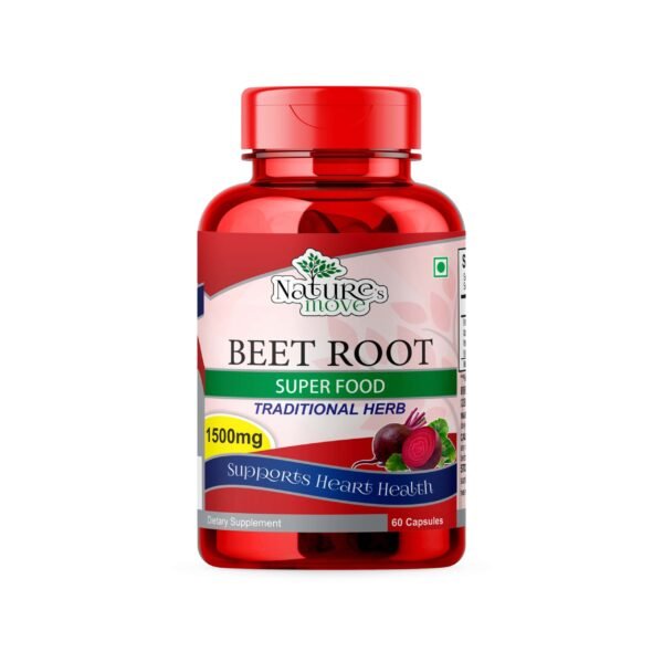 Beet Root 1500mg | 60 Capsules