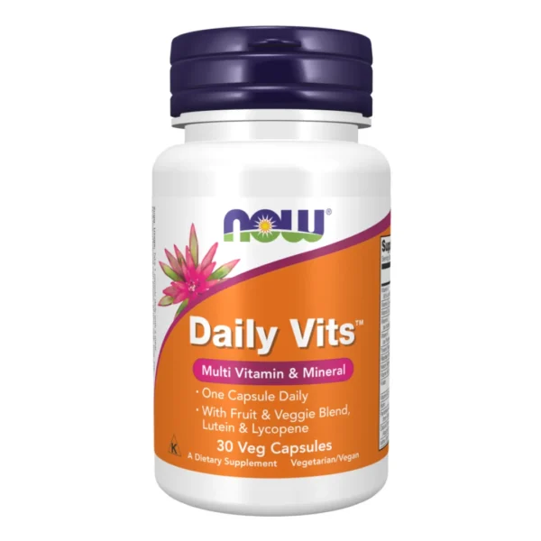 Now Foods | Daily Vits? | Multi Vitamin & Mineral | 30 Veg Capsules