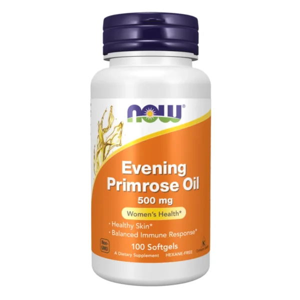 Now Foods | Evening Primrose Oil 500MG | Women's Health | 100 Softgels