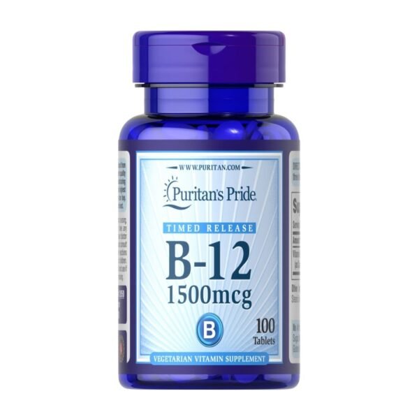 Puritan's Pride | Vitamin B12 1500MCG | 100 Tablets