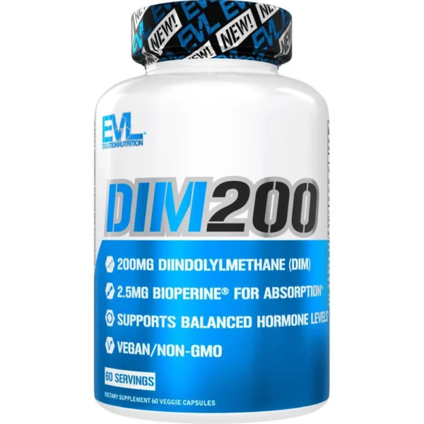 EVLution Nutrition | DIM 200 | 60 Veggie Capsules