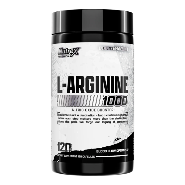 Nutrex Research | L-Arginine 1000 | 120 Capsules