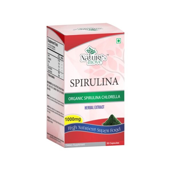 Spirulina 1000mg 30 Capsules