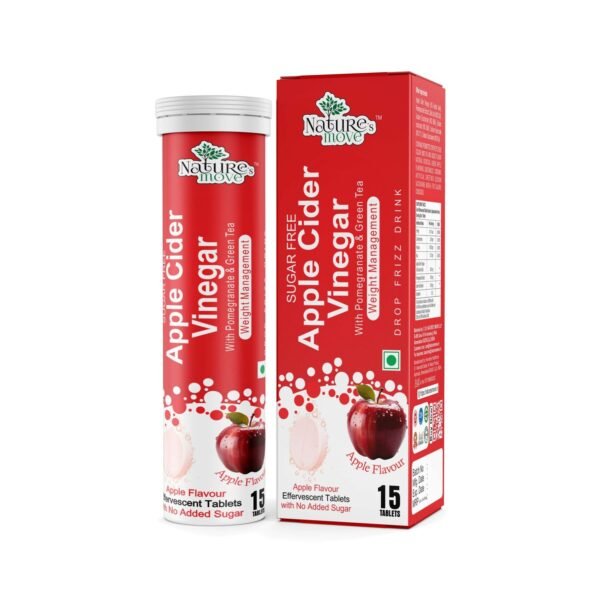 Apple Cider Vinegar Effervescent Tablets Apple Flavour