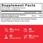 Force Factor | Magnesium 500mg, Support Muscle, Bone, Nerve & Cardiovascular Health | 90 Veg Capsules - Image 2