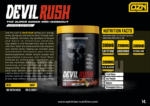 OZN (OPTIMIZE NUTRITION) Devil Rush | 38 SERVINGS - Image 2