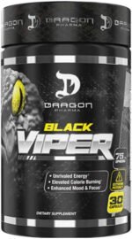 Dragon Pharma | Black Viper | Extreme Potency Fat Burner | 30 Capsules