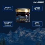 AVADOR 20Gms Himalayan Shilajit Resin 20gm | High Fulvic Acid (Includes Free Spoon) - Image 2