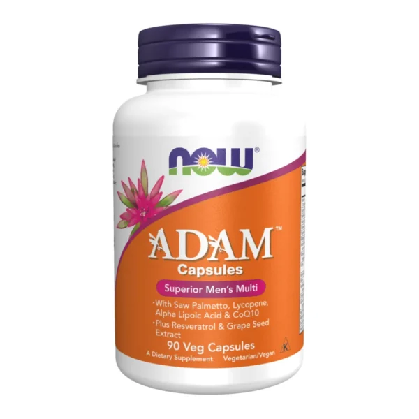 Now Foods | ADAM Men's Multiple Vitamin | Superior Men's Multi | 90 Veg Capsules