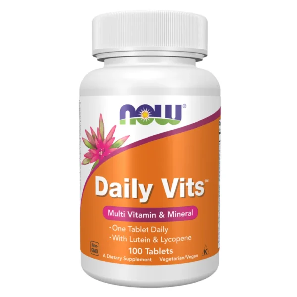 Now Foods | Daily Vits | Multi Vitamin & Mineral | 100 Tablets