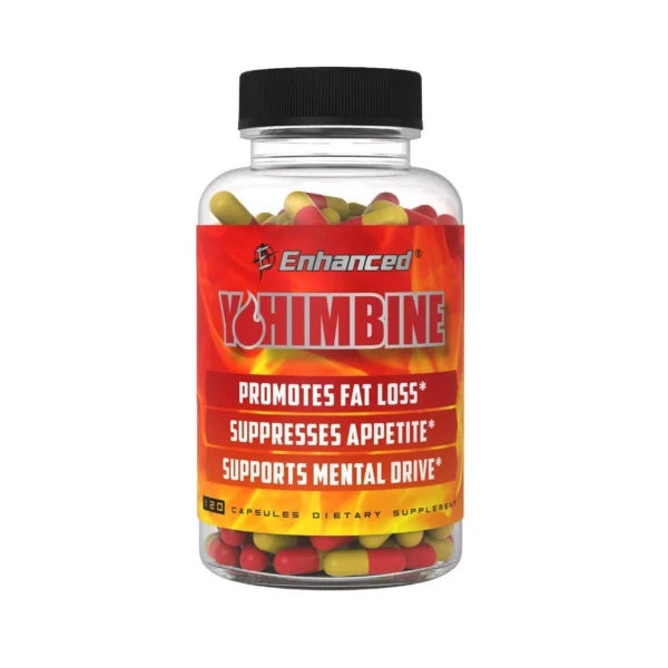 Enhanced Labs | Yohimbine | Fat Shredding Accelerator | 120 Capsules