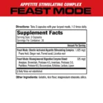 MuscleMeds | Feast Mode | Appetite Stimulating Complex | 90 Capsules - Image 2
