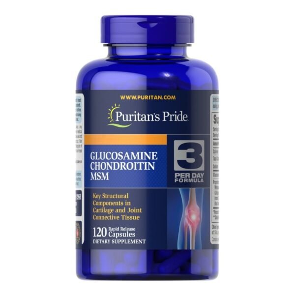 Puritan's Pride | Glucosamine Chondroitin MSM 680MG | 120 Capsules