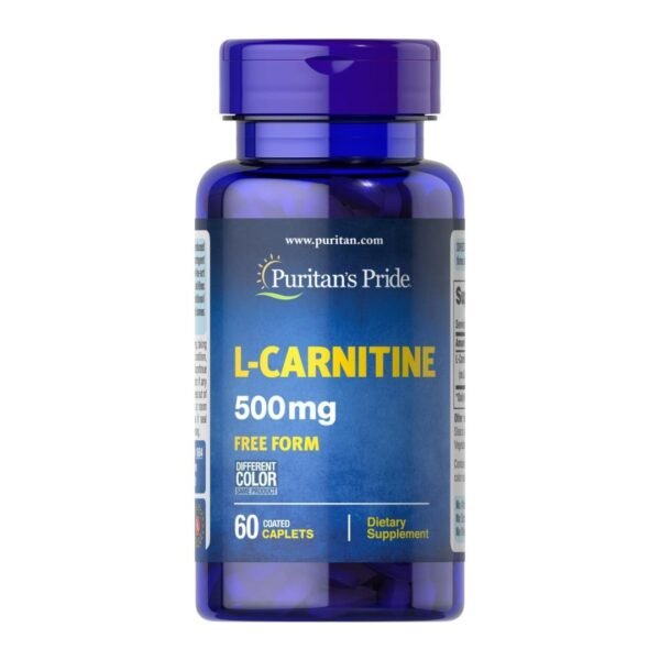 Puritan's Pride | L-Carnitine 500MG | 60 Caplets