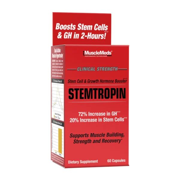 MuscleMeds | Stemtropin | Stem Cell & GH Activator | 60 Veg Capsules