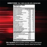 MuscleMeds | Vitamin T | Multivitamin With Fenugreek for Muscle Building | 90 Tablets - Image 2