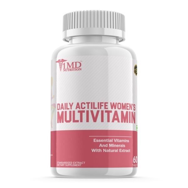1MD Nutrition | Daily Actlife Women's Multivitamin | 60 Tablets