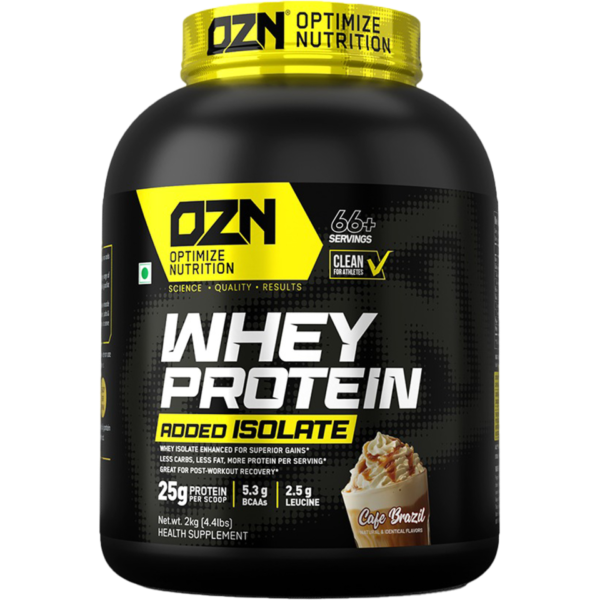 OZN (OPTIMIZE NUTRITION) Whey Protein Added Isolate | 2 KG