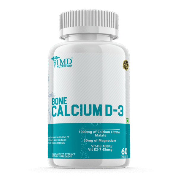 1MD Nutrition | BoneCalcium-D3 | 60 Tablets
