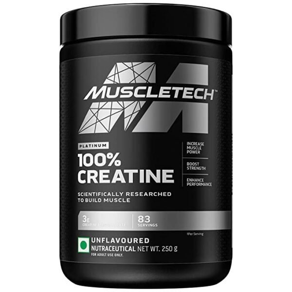 Muscletech Platinum 100% Creatine Monohydrate - 250gm