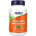 Now Foods | Horny Goat Weed Extract | For Men & Women - 90 Tablets