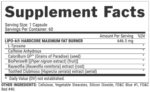 Nutrex Research | Lipo-6 Hardcore | Maximum Fat Burner | 60 Capsules - Image 4