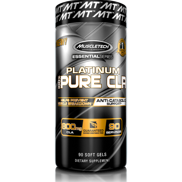 MuscleTech | Pure CLA | Anti-Catabolic Support | 90 Softgels