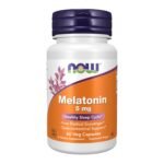 Now Foods | Melatonin 5MG | Healthy Sleep Cycle | 60 Veg Capsules