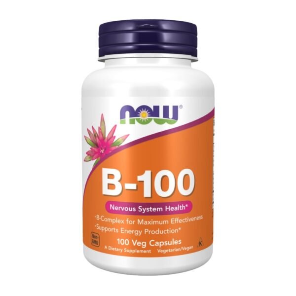 Now Foods | B-100 | 100 Veg Capsules