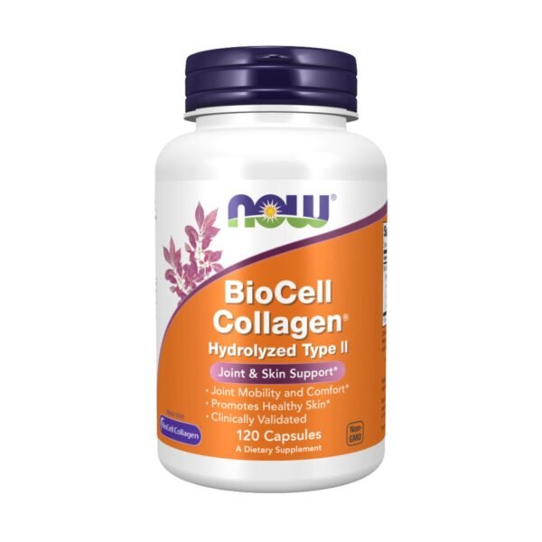 Now Foods | BioCell Collagen Hydrolyzed Type II | 120 Capsules