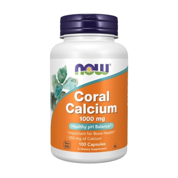 Now Foods | Coral Calcium 1000MG | 100 Capsule