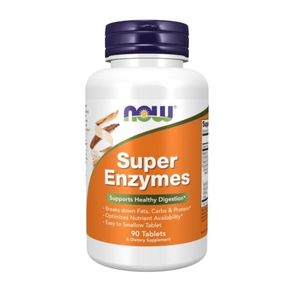 Now Foods | Super Enzymes | 90 Tablets