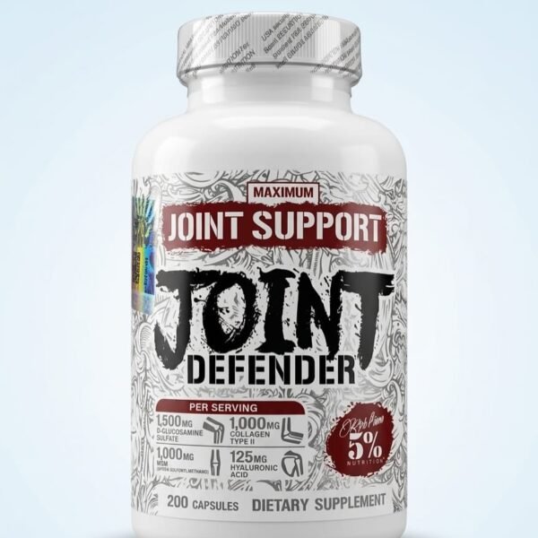 5% Nutrition Rich Piana Joint Defender Maximum Joint Support Supplement 200 Capsules, 25 Servings