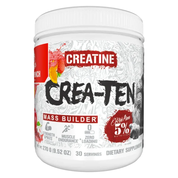 5% Nutrition Rich Piana Crea-TEN 10-in-1 Creatine Accelerate Blend