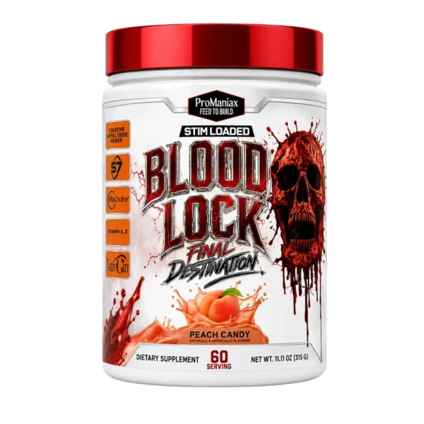 Promaniax | Blood Lock Final Destination Pre-Workout | 60 Servings, 315GM